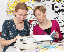 Stefanie Grünangerl und Elke Zobl (Foto: Pia Streicher)