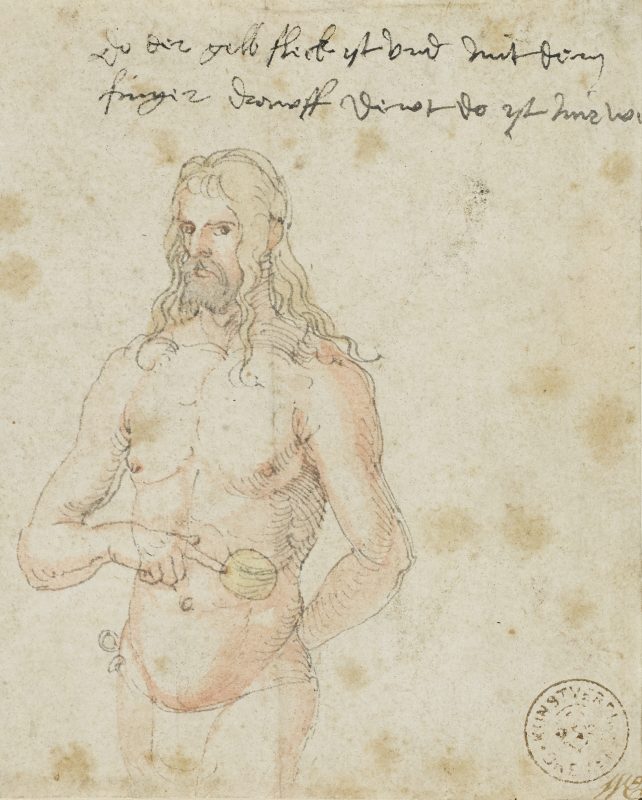 Albrecht Dürer: Selbstbildnis, krank, um 1509/11 © Kunsthalle Bremen